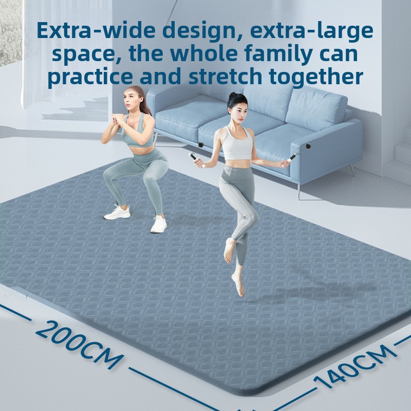 Thick Yoga Mat - Large Size Two Person Yoga Mat