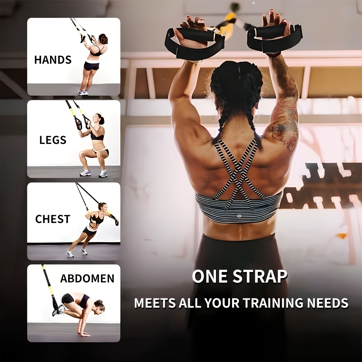 Adjustable Suspension Training - огляд і ціна Suspension Trainer Trx