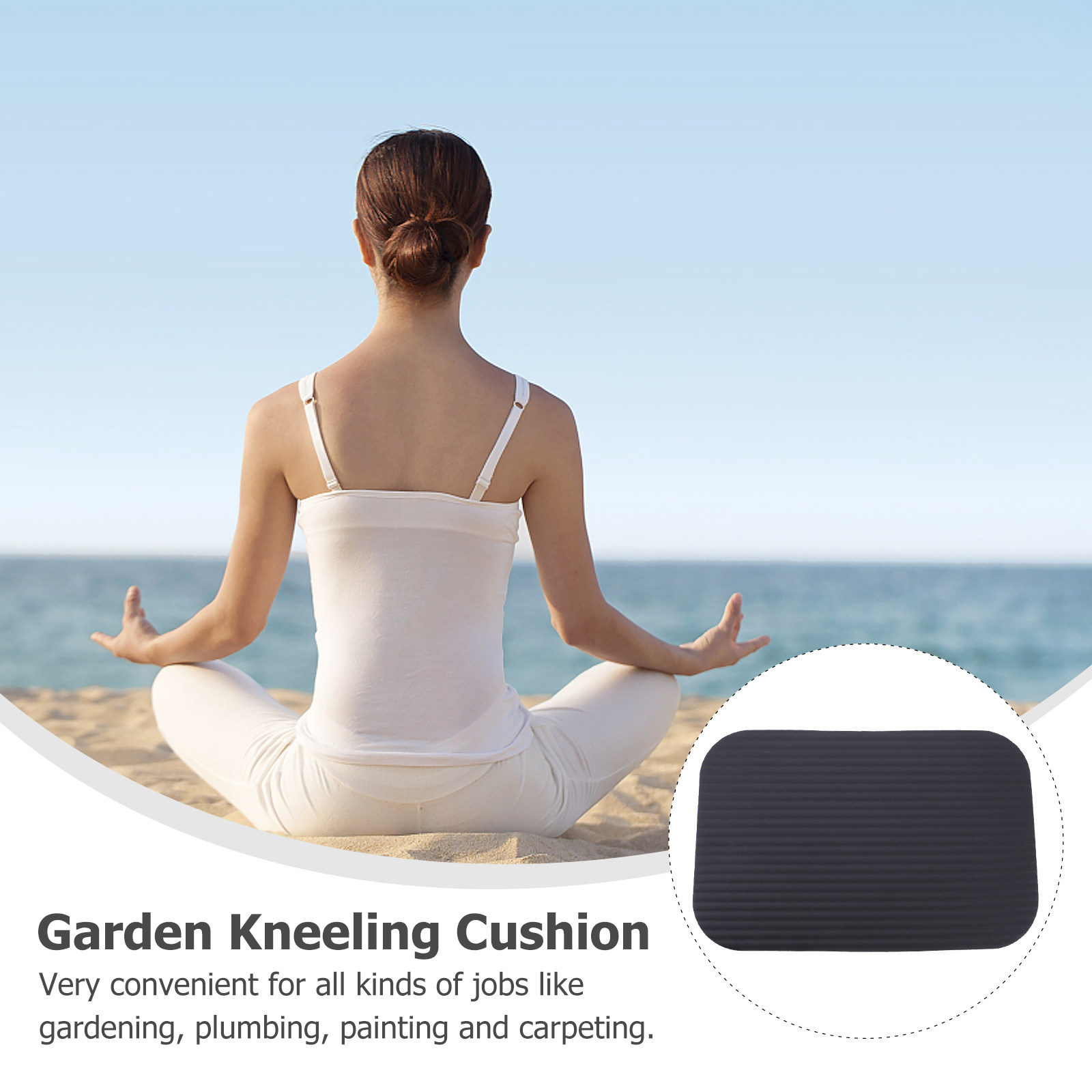 1Pcs Extra Thick Garden Knee C - огляд і ціна Thick Yoga Mat
