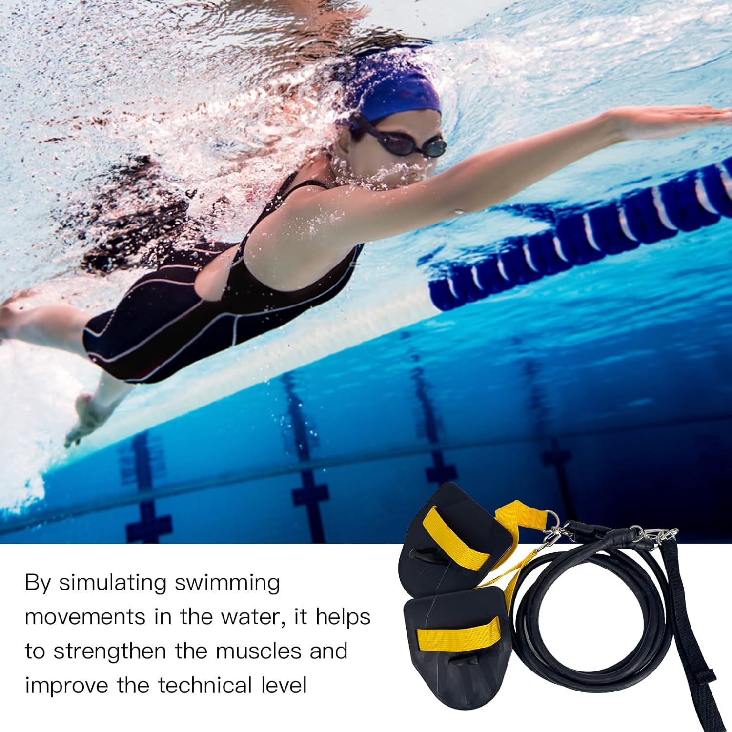 Swimming Resistance Band Set w - огляд і ціна Suspension Trainer Trx