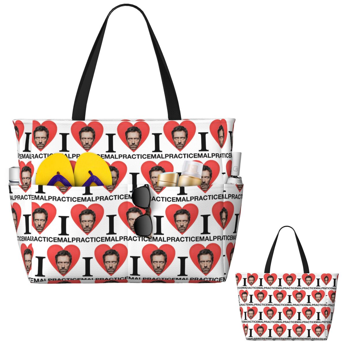 Dr House MD TV Beach Tote Bag  - огляд і ціна Yoga Fitness Tva