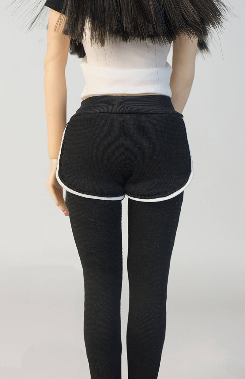 1/6 Female Black Yoga Clothing - огляд і ціна Yoga Fitness Tva