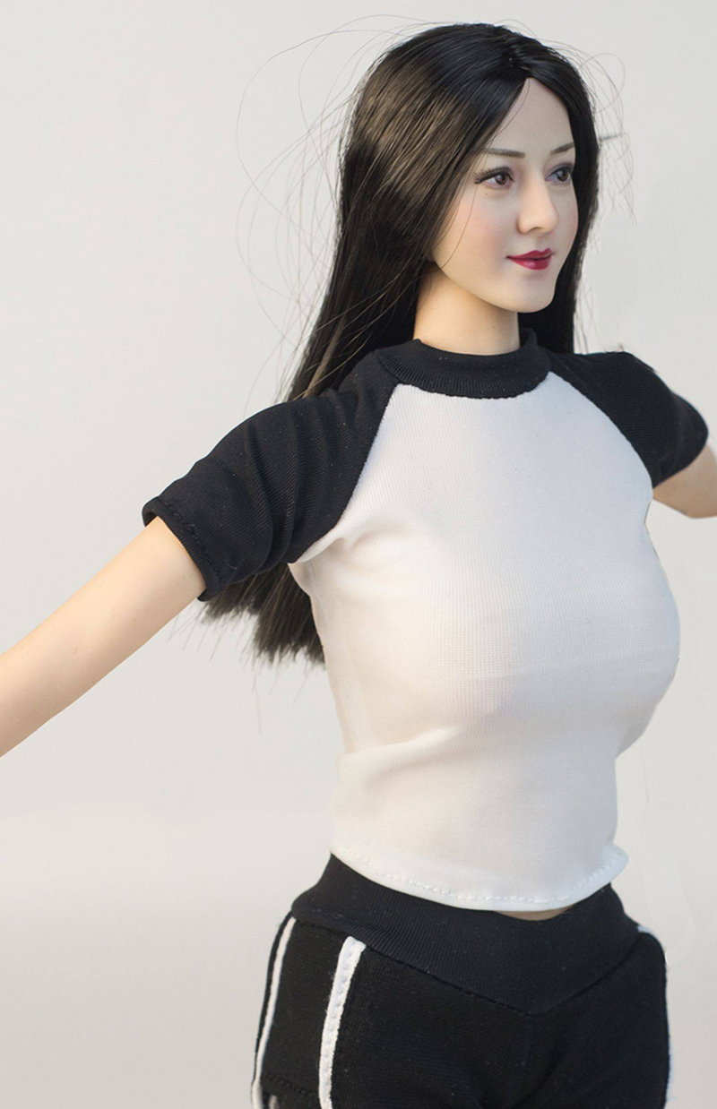 1/6 Female Black Yoga Clothing - огляд і ціна Yoga Fitness Tva