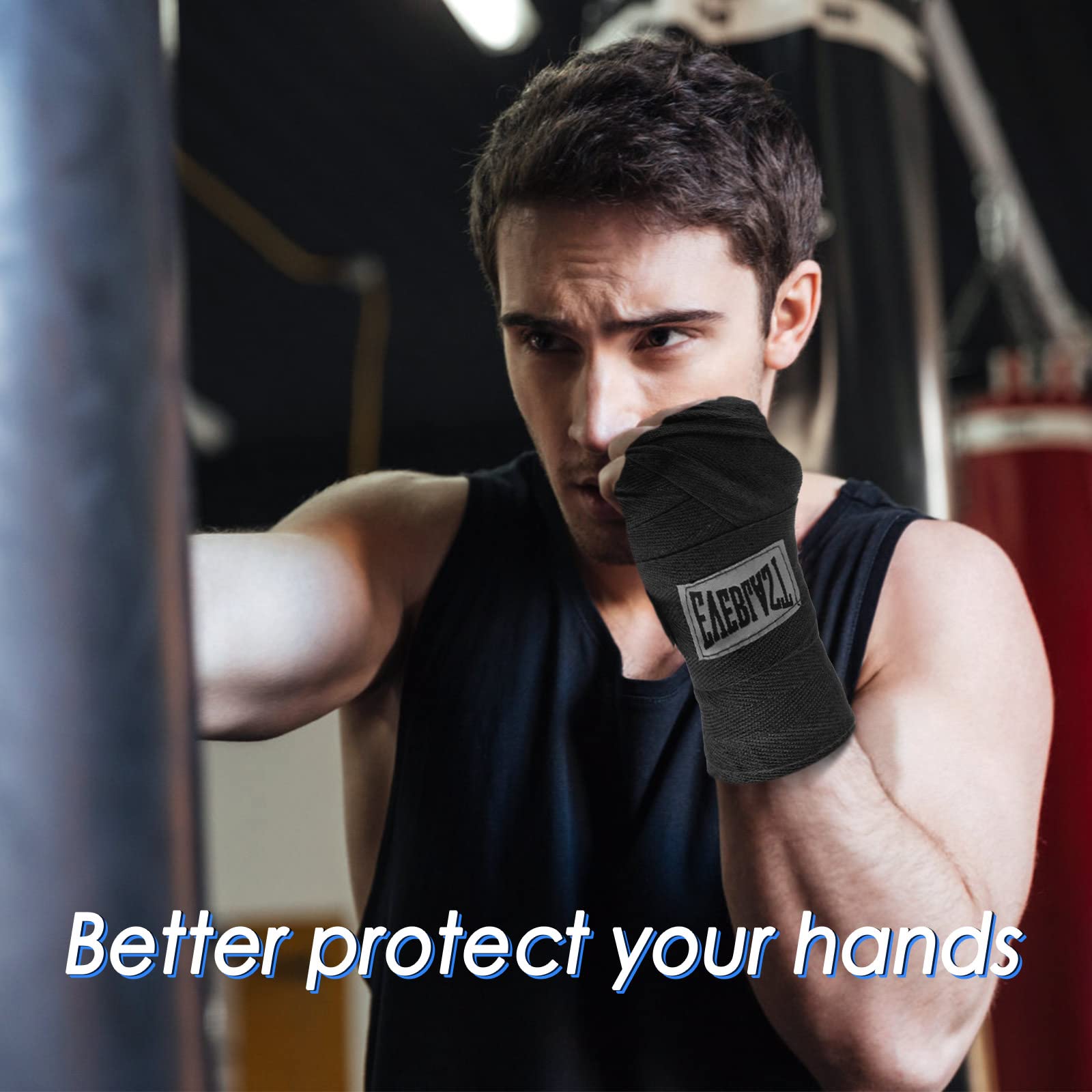 Cotton Boxing Bandages  Soft & - огляд і ціна Wrist Wraps Fitness