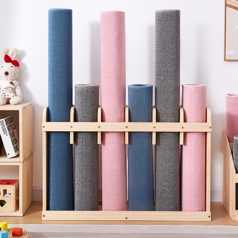 Solid Wood Floor Storage Rack  - огляд і ціна Yoga Fitness Room