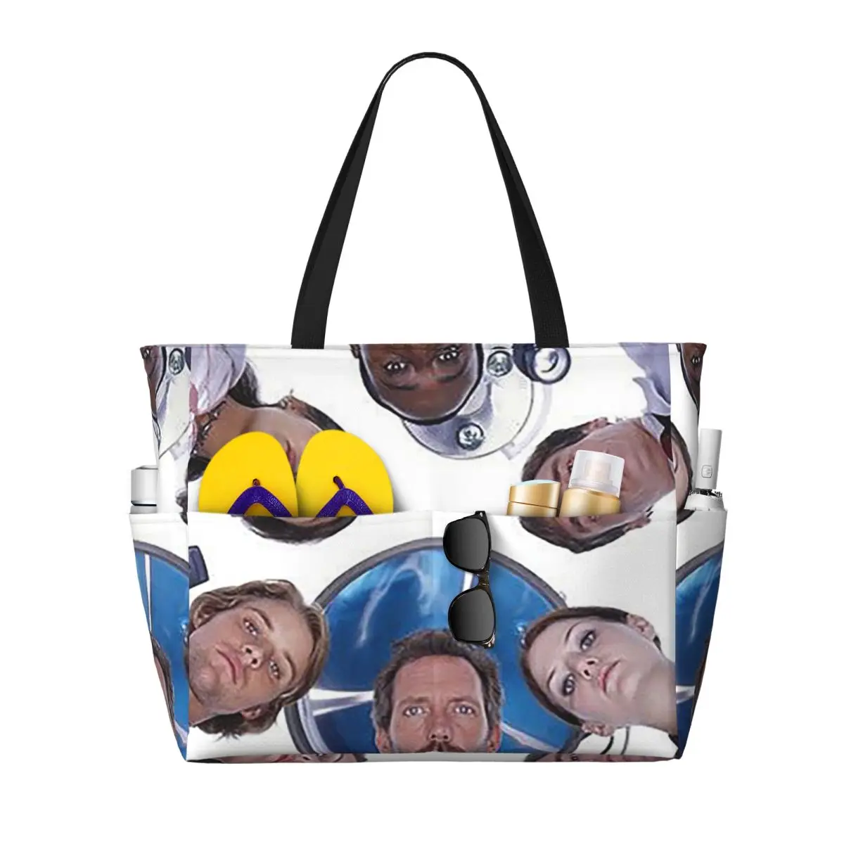 House MD TV Show Beach Tote Ba - огляд і ціна Yoga Fitness Tva