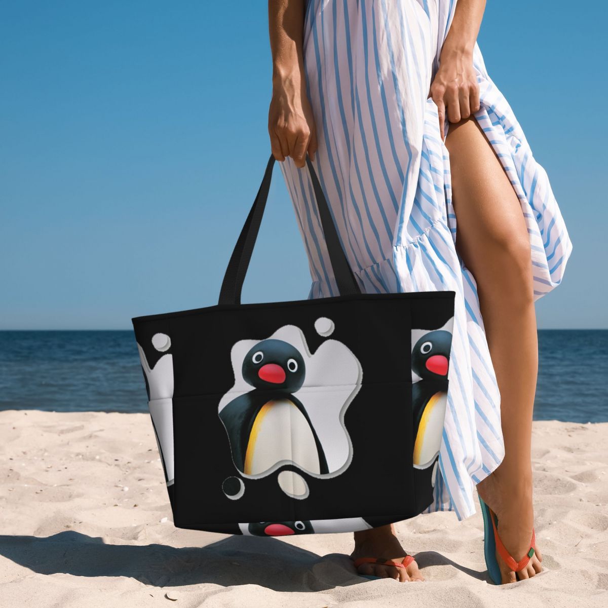 Pingu Pinga Penguin Tv Beach T - огляд і ціна Yoga Fitness Tva