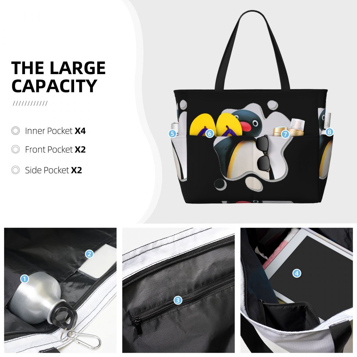 Pingu Pinga Penguin Tv Beach T - огляд і ціна Yoga Fitness Tva