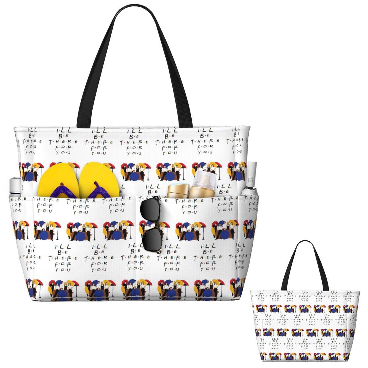 Friend TV Show Beach Tote Bag  - огляд і ціна Yoga Fitness Tva