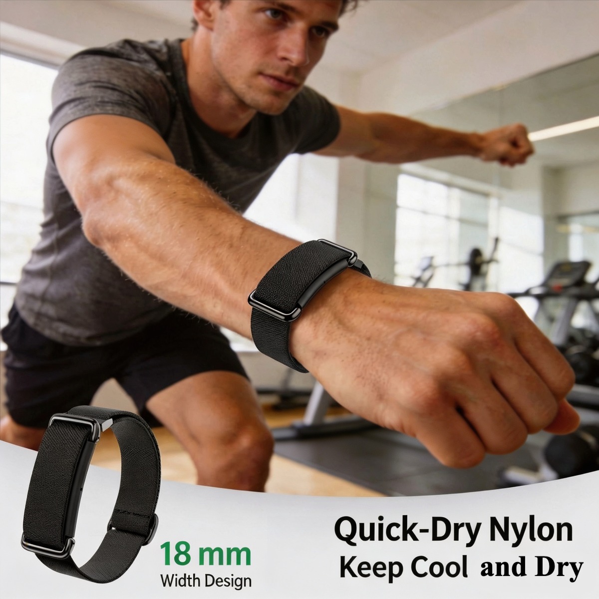 Nylon Wristband & Armband for  - огляд і ціна Wrist Wraps Fitness
