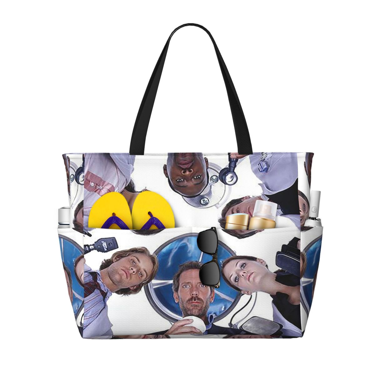 House MD TV Show Beach Tote Ba - огляд і ціна Yoga Fitness Tva