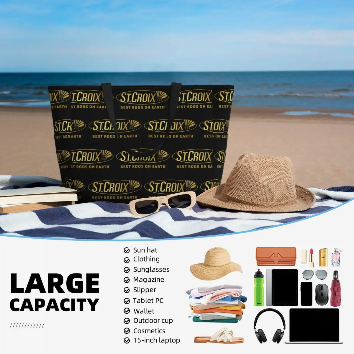 Life Love St Croix Merch Beach - огляд і ціна Yoga Fitness Merch