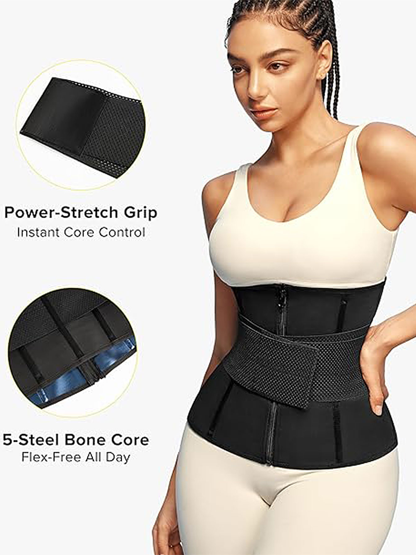 Women Sauna Waist Trainer Doub - огляд і ціна Waist Trainer Women