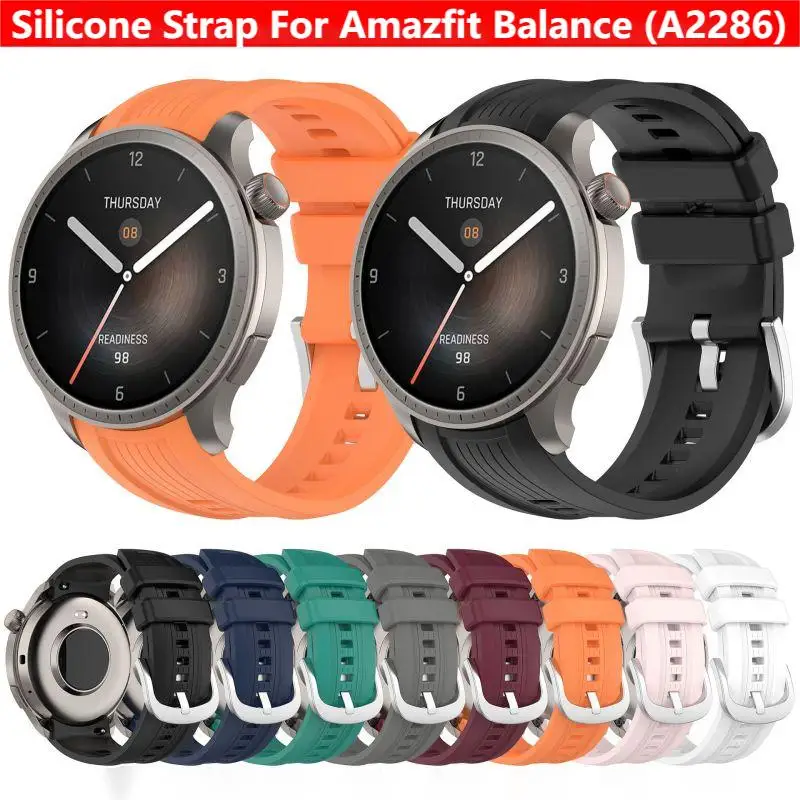 Silicone Strap for Amazfit Bal - огляд і ціна Wrist Wraps Fitness