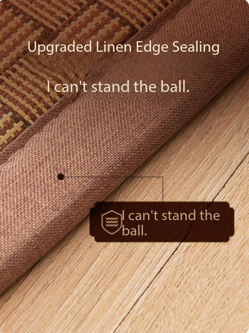 Large Anti-slip Natural Rattan - огляд і ціна Thick Yoga Mat