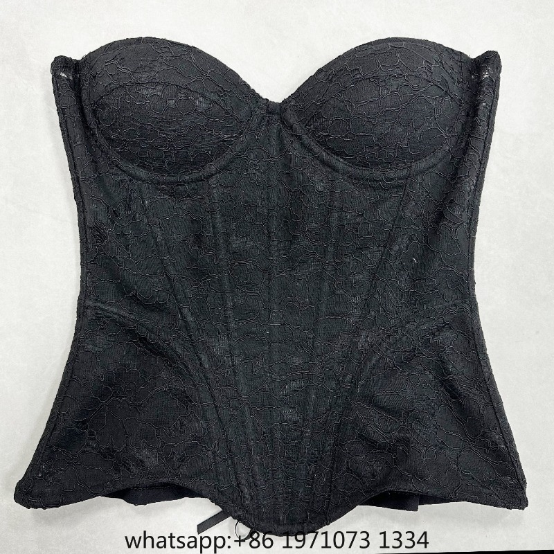 Women Lace Corset Bustier Over - огляд і ціна Waist Trainer Women