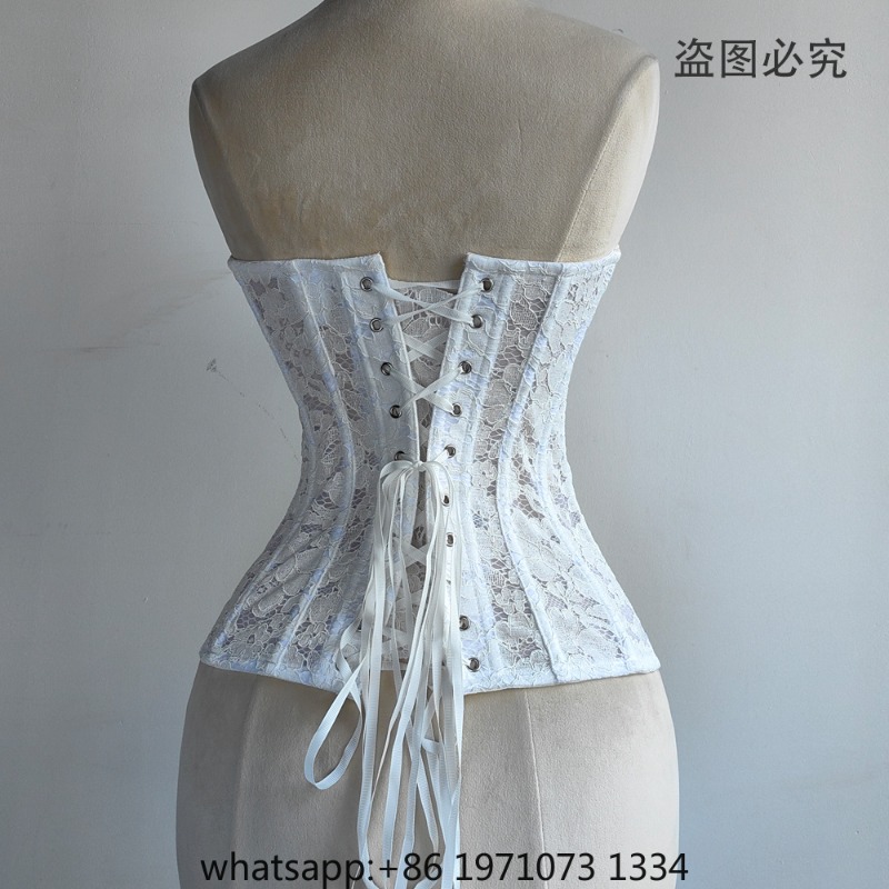 Women Lace Corset Bustier Over - огляд і ціна Waist Trainer Women
