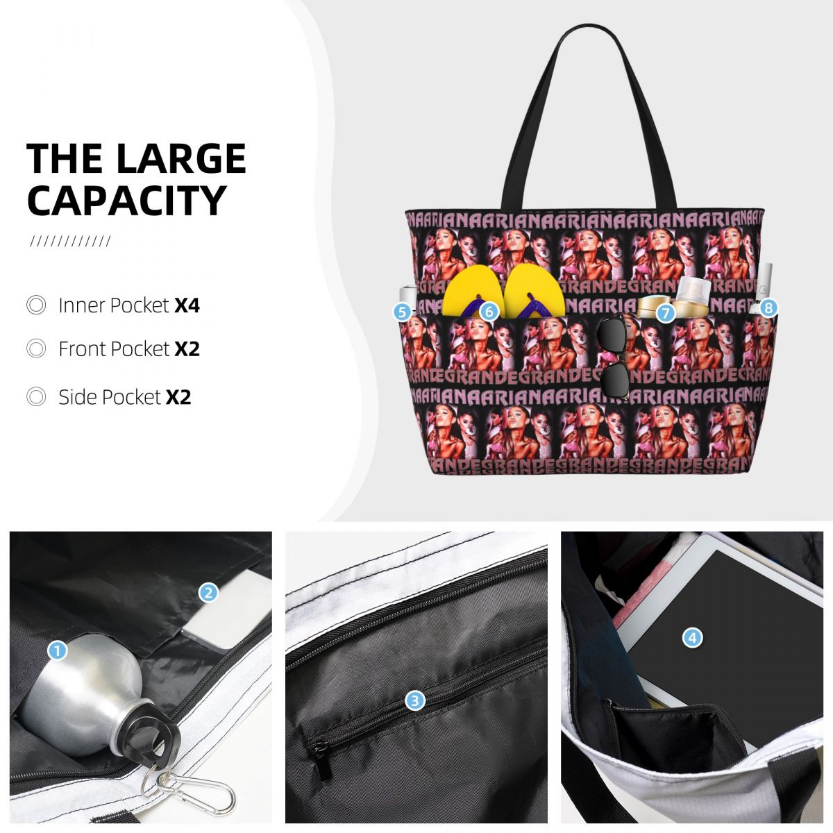 Ariana Grande Singer Yes And M - огляд і ціна Yoga Fitness Merch